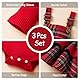 LUVCES Baby Mädchen Herbst Winter Röcke Sets Rüschen Langarm Strampler Top Plaid Rock Infant Overalls Hosenträger Kleid Kleidung Outfits Rot Plaid 3-6 Monate