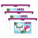 Cápsulas de lavandería, surf, 2 en 1, cápsula surf, lavandería, baño, surf, lavado
