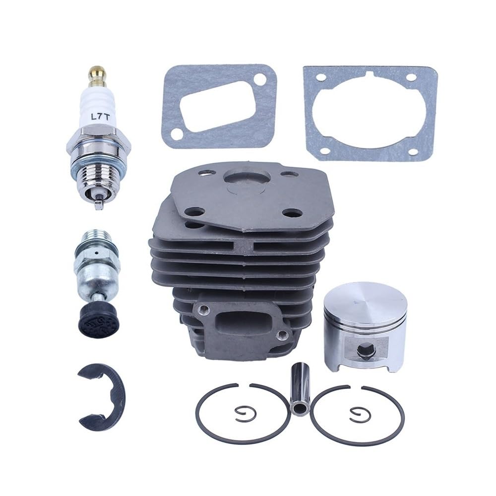 Kit piston cylindre 45 mm pour réparer une tronçonneuse 340 en manque de puissance