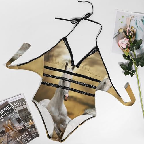 Maillot de bain une pièce cheval idéal pour vos vacances à la plage - 3