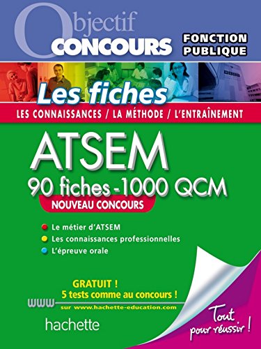 Télécharger Fiches ATSEM Nouvelle Edition + QCM en ligne (ATSEM - Petite enfance) Gratuit