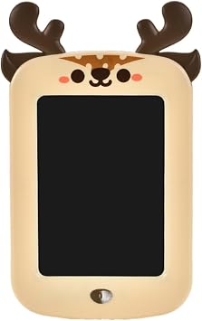 Adorable Lcd Drawing Board, Colorful Drawing Pad, Sturdy Doodle Board, Decoration Writing Tablet for Kids, Birthday, Christmas, Holiday, Indoor, Home, Present, Beige Color
