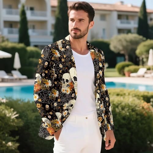 Mens Blazers Slim Fit Business Casual Men Suit Sport Coat One Button Travel Blazer Lightweight Suit Jacket4