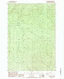 Keel Mountain OR topo map, 1:24000 Scale, 7.5 X 7.5 Minute, Historical, 1984, Updated 1985, 26.7 x 21.9 in - Polypropylene