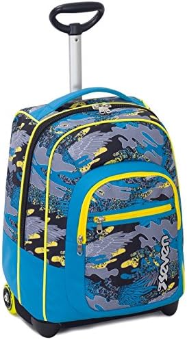 Trolley Fit Seven , Alary , Blu , 35 Lt , 2in1 Zaino con Spallacci a  Scomparsa , Scuola \u0026 Viaggio : Amazon.it: Valigeria
