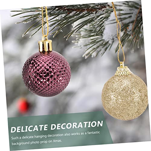 Boule de Décoration de Noël et Pendentifs Multi-Formes Plastique 40x