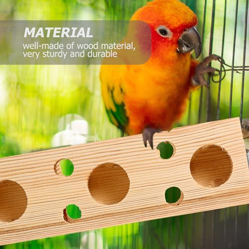 HAPINARY Brinquedo de mastigar papagaio, periquito, brinquedos de pássaros grandes, palito de pássar