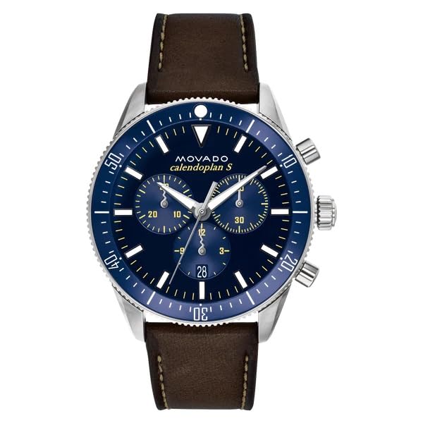 Movado Heritage Analog Blue Dial Mens Watch-3650061 (B0BWS59GBJ) Amazon Price History, Amazon Price Tracker