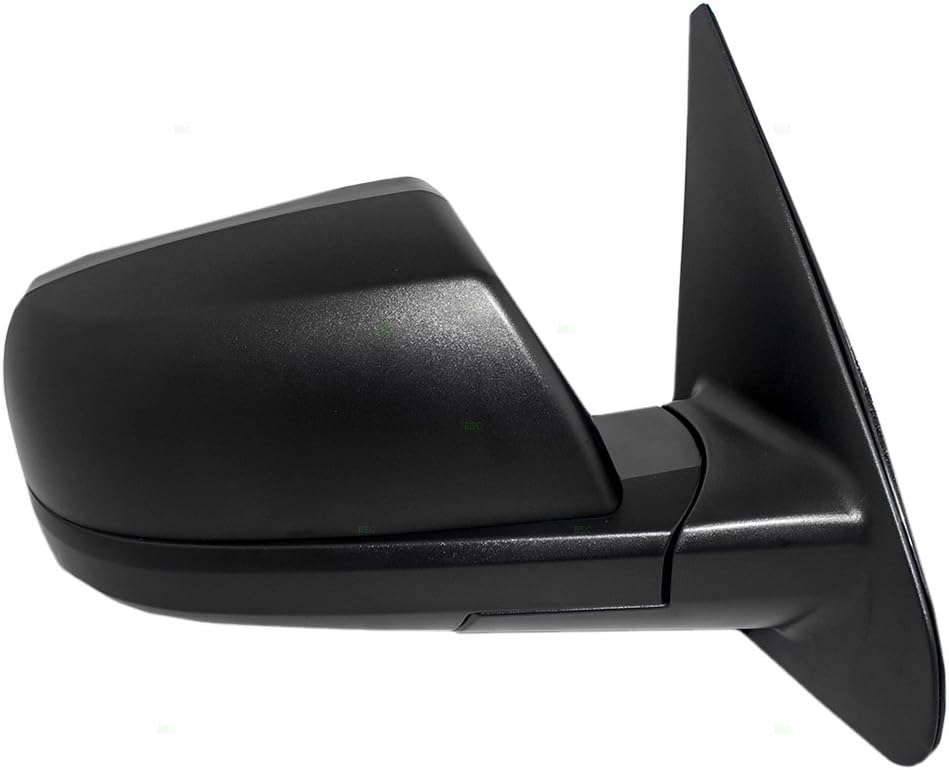 Brock Replacement Passengers Power Side View Mirror Heated Textured Compatible with 07-13 Tundra 08-13 Sequoia 87910-0C181