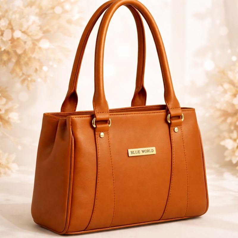 Image of BLUE WORLD PU Women Handbag | 3 Main Section