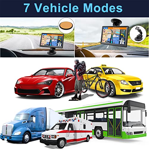 Gps Navigation For Car Truck - 9 Inch Navigation System With 2023 Lifetime Free Map Updates, Pre-Loaded Us/Ca/Mx Maps, Voice Broadcast, Speed Camera Warning And Touch Screen, Vehicle Gps Unit Handheld #TOP5