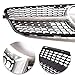 SNA W204 Grill, Front Grille for Mercedes Benz 2008-2014 C-class C300 C250 C350 (Chrome Diamond)