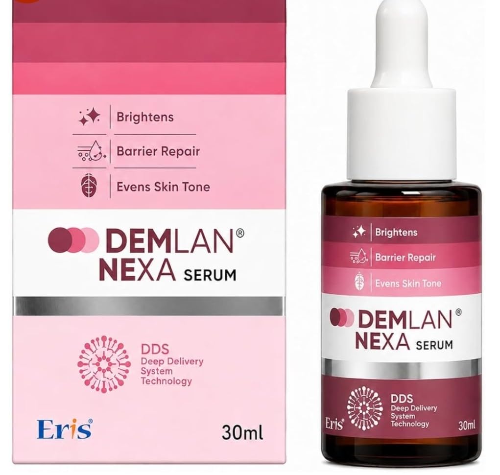 dee-mel-aaan nexa serum for brightening and even skin tone 30ml | barrier repair, parabens-free, skin brightening