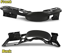 Vista 6 de PIT66 Bisel de tablero de repuesto compatible con Blazer Jimmy Sonoma S10 Bravada 1998-2004 negro (solo compatible con radio DIN individual)