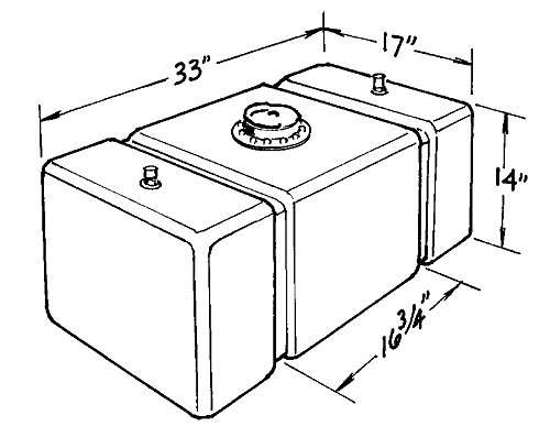 Jaz Products 200-032-01 32-Gallon Circle Track Fuel Cell
