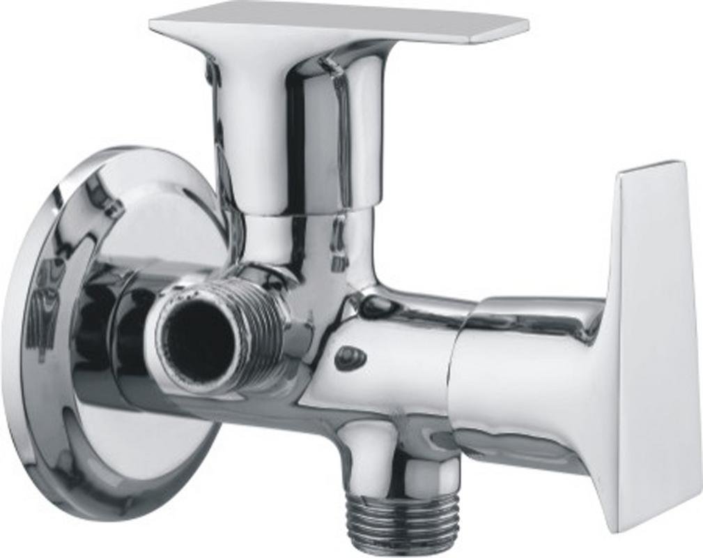 Om's Fine Two Way Angle Valve Wall Mounted Chrome Plated Tap System