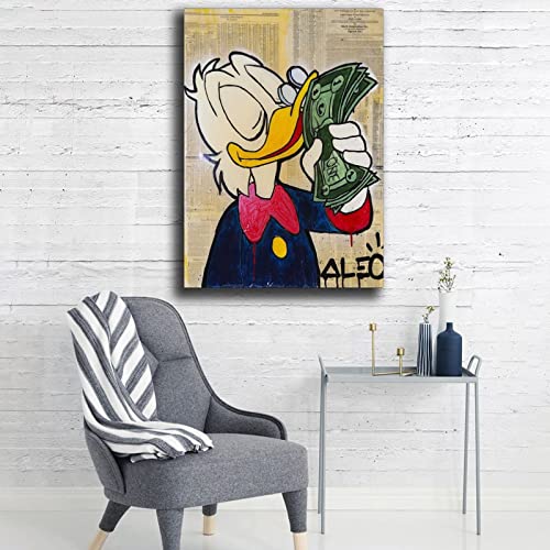 Ifunew Alec-Monopolys Smell Money Canvas Poster And Wall Art Picture Print Modern Family Bedroom Decor Posters 16X24Inch(40X60Cm) #TOP4