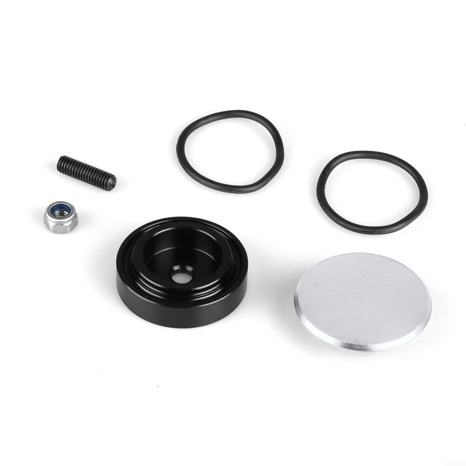 Kit de eliminación de limpiaparabrisas trasero de aluminio para Acura DC5 Si CR-V S2000 Mazda3 (negro)