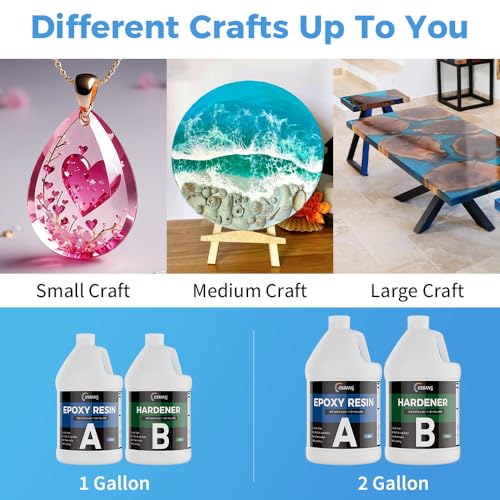 Image of OSBANG Epoxy Resin, 4 Gal Clear Casting and Coating Kit