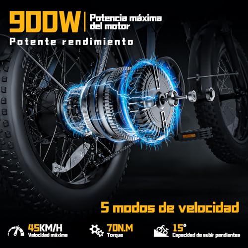 Automovil, Outdoors bicicleta electrica Marca HONEYWHALE (2)