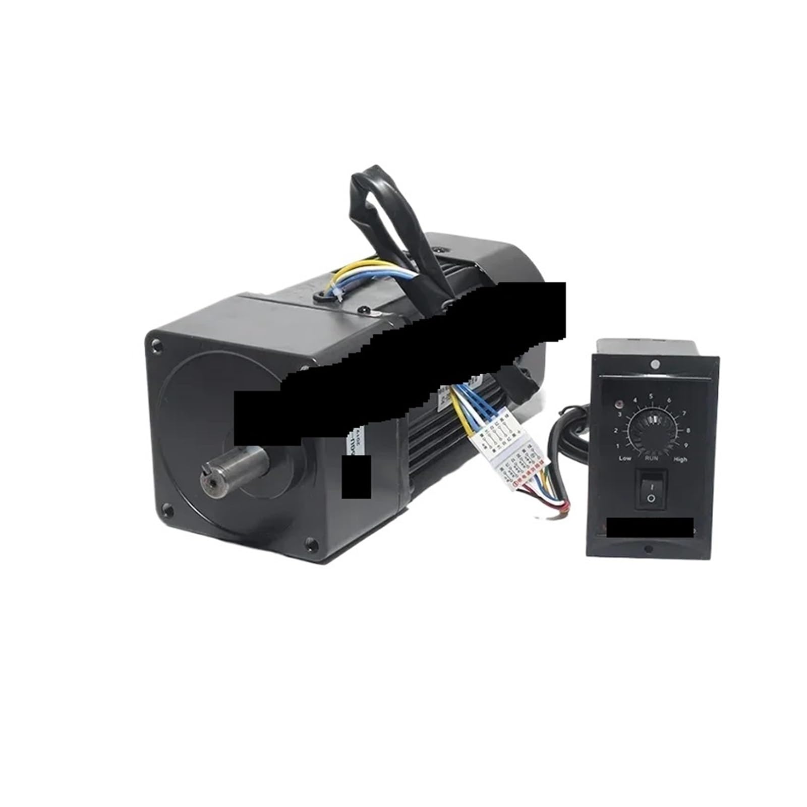 MUYTQAERG Asynchronous Motor 6RK250GU-CF 250W AC 220V Single Phase Gear 15mm Shaft+ Speed Controller 50/60hz(90rpm)