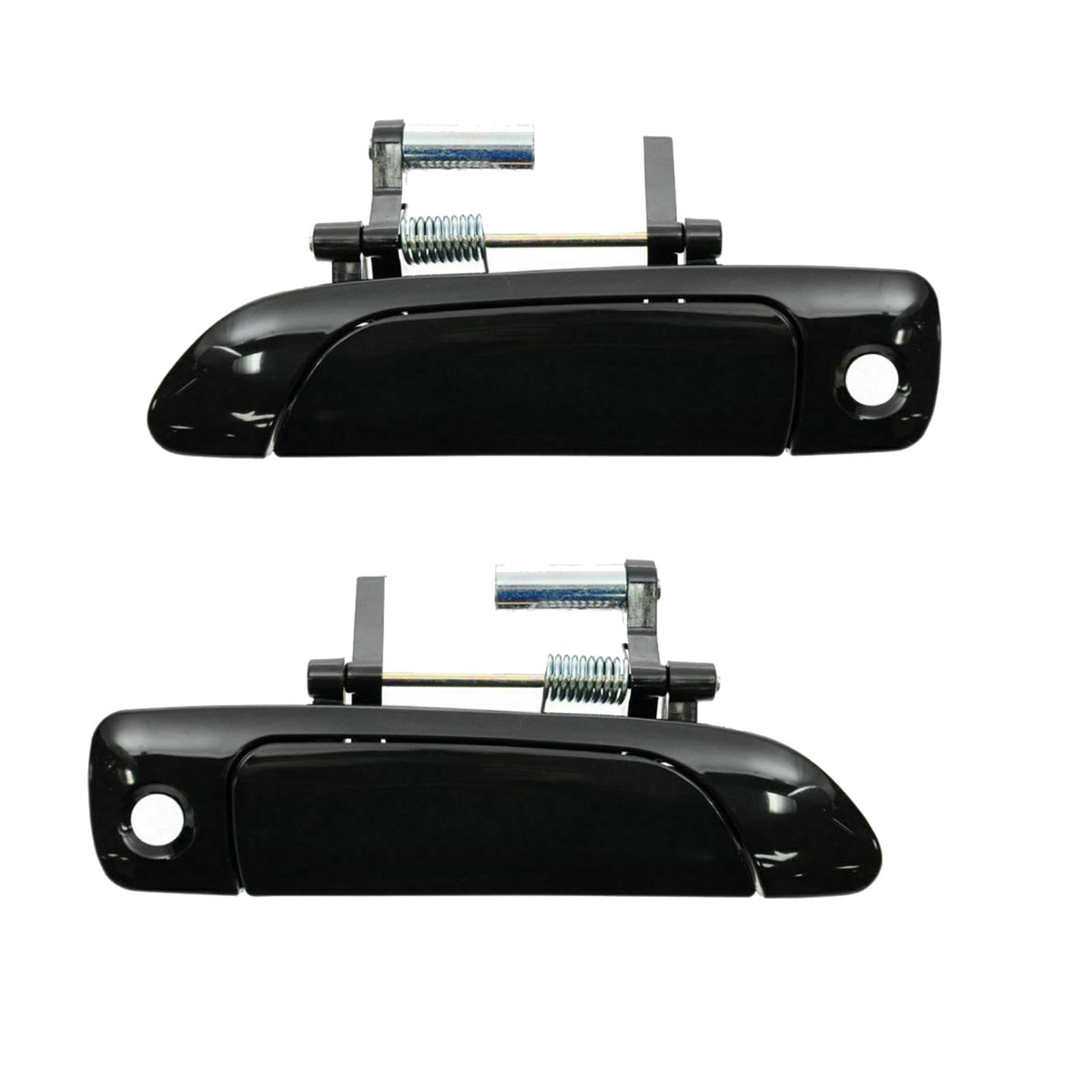 Poignées de porte extérieures avant noir pour Honda Civic Berline 2001-2005