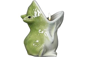 Adorable Frog Tealight Holder - A Quirky Addition to Your Decor