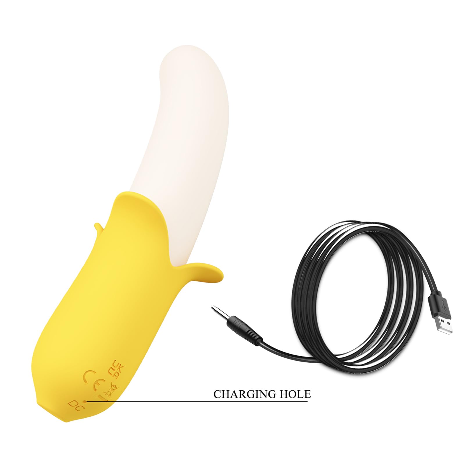 banana as a sex toy Banana Dildo – Realistic, Playful Fantasy Toy by Mr. Hankey's main image 0