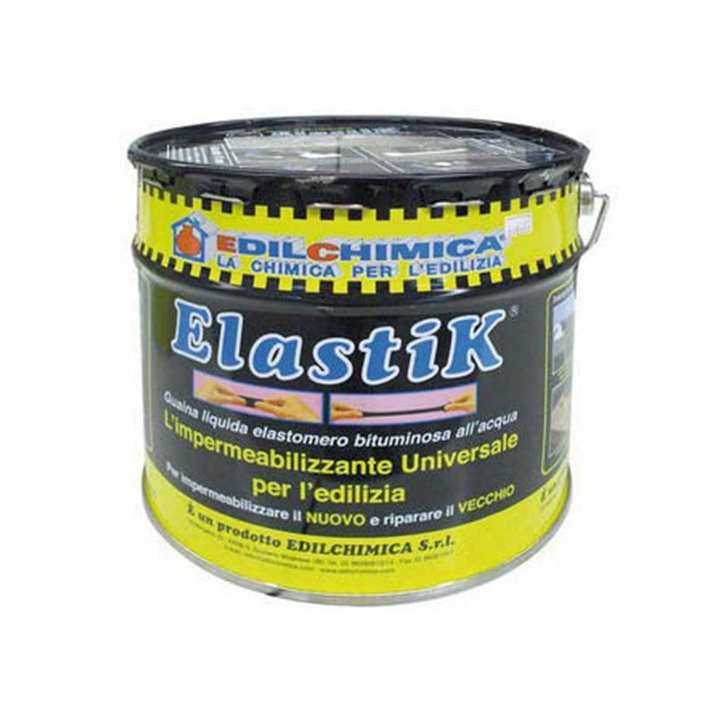 ELASTIK IMPERMEABILIZZANTE KG.20, Nero