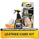 Meguiar's Leather Care Kit,This Car Care Kit Includes a Premium Car Leather Cleaner...