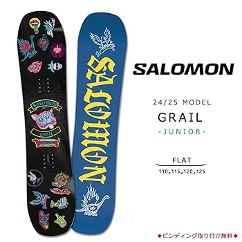 Amazon | スノーボード 板 子供 単品 サロモン GRAIL キッズ