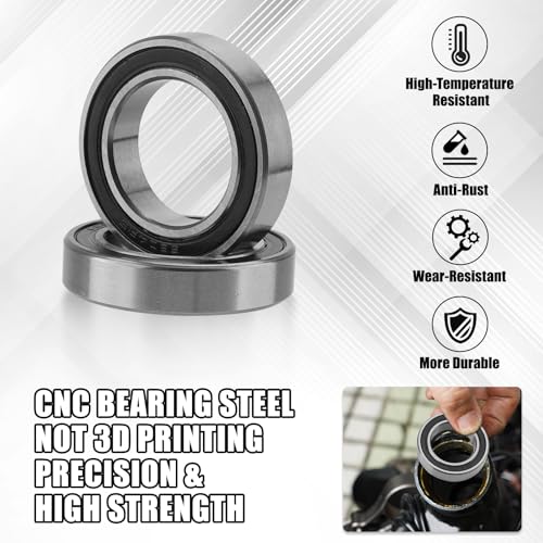 Image of 2Pcs Motorcycle Front Wheel Oil Hub Bearing and Seal for Sur Ron Light Bee X /S, Segway X160 /X260 Electric Dirt Bike Surron Accessories