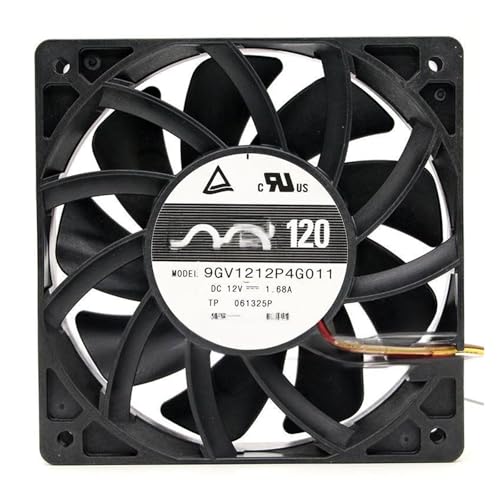 Ventilateur 12V 0,93A puissant de 11,16W modèle 9GA1212P4G0011 pour serveur informatique