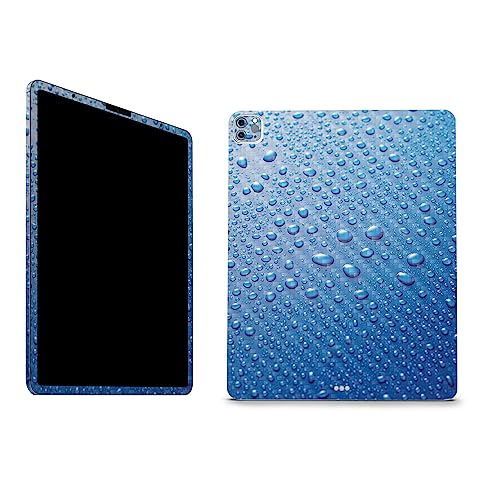 Image of MightySkins Carbon Fiber Skin Compatible with Apple iPad Pro 12.9 inch M2 6th Gen (2022) Full Wrap Kit - Mist | Protective, Durable Textured Carbon Fiber Finish | Easy to Apply | Made in The USA