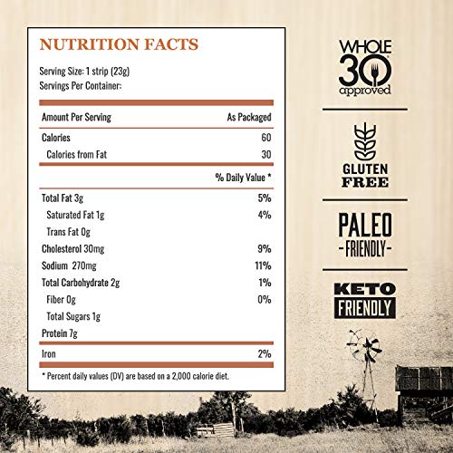 EPIC Turkey Cranberry Sage Strips Keto Friendly, Wole30, 20 ct, 0.8oz Strips - Thumbnail 4