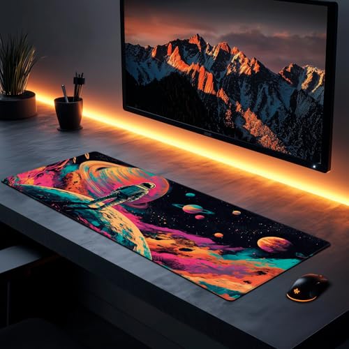 Extra Large Space Gaming Mouse Pad for Computer