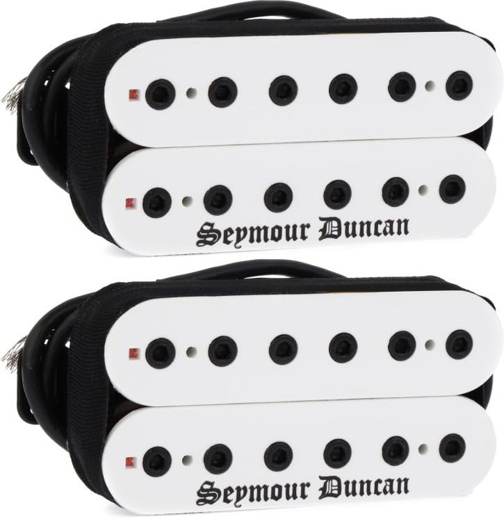 Amazon.com: Seymour Duncan Blackened Black Winter Trembucker Set