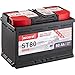 Produktbild Accurat Semi Traction ST80 AGM Batterie - 12V, 80Ah, zyklenfest, bis 30% mehr Kapazität - VRLA Versorgungsbatterie, Bootsbatterie, Solarbatterie, Aufbaubatterie für Wohnwagen, Wohnmobil, Camper