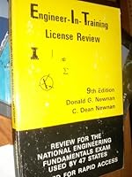 Engineer-in-training license review: Review for the national engineering fundamentals exam used by 47 States 0910554226 Book Cover