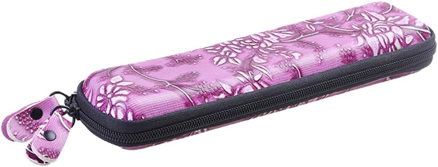 Nowbetter Portable EVA Hard Shell Stylus Pen Pencil Case Holder for Executive Fountain Pen, Apple Pencil, Stylus Touch Pen - Purple