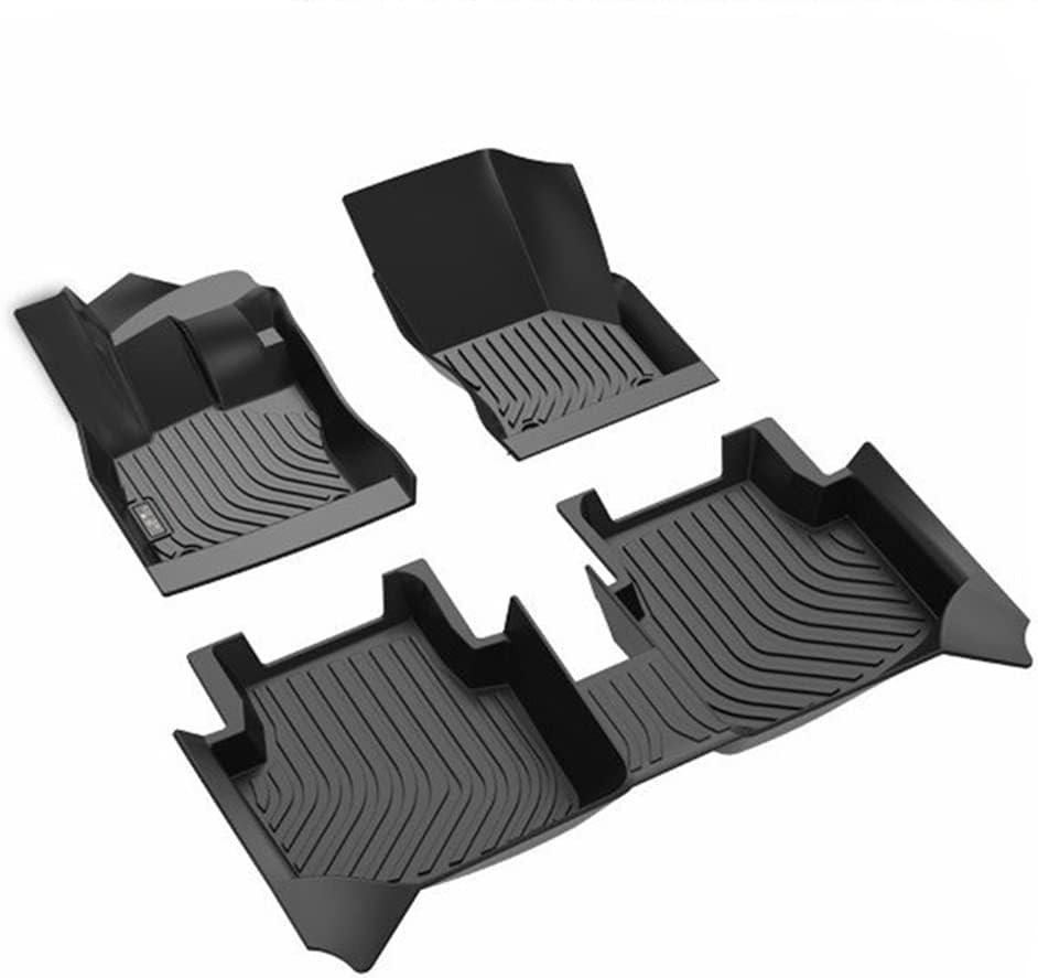for SsangYong Kyron 2007-2018,TPE Car Floor Mats Set,TPE Car Floor Mats,Vehicle Specific 3D Rubber/TPE Car Floor Mats Non Slip and Odorless