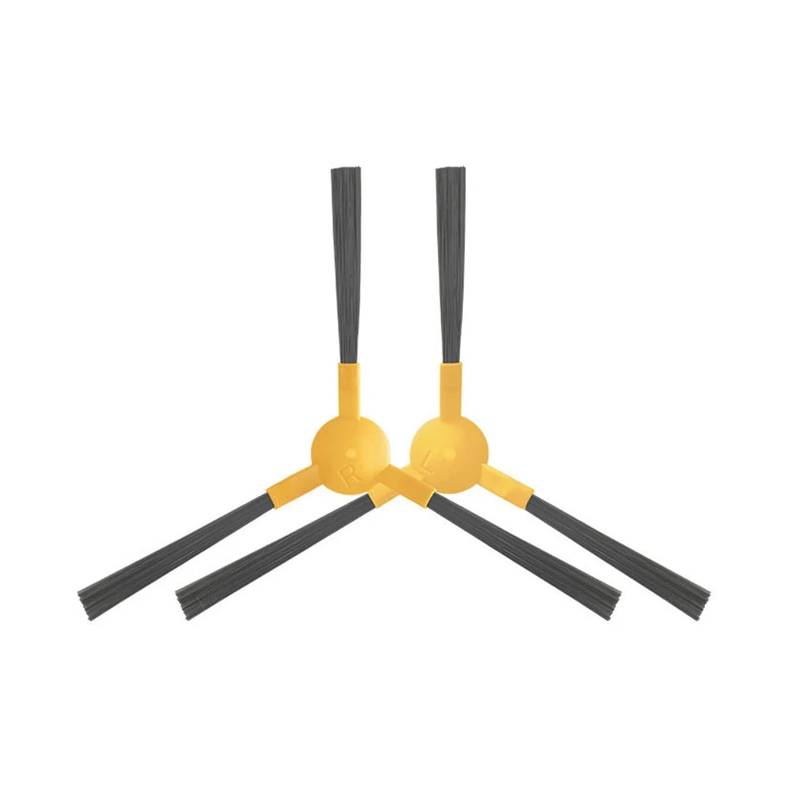 Cepillo Lateral For Aspiradora (10/4 Piezas, Plástico Y Nailon), Compatible con Tesvor, S8 Pro, Redroad, R10, Zigma Y Spark 981.(4 Pack)