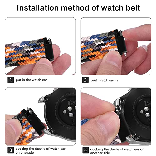 Cinturino per Huawei Watch GT 2 46mm, 22mm Nylon