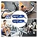 Rowing Machine Foot Straps-Leg Exerciser Machine Pedal Straps | Pedal Strap, 50cm Universal Overlength Rowingmachine Foot For Fitness Home Sports Office Accessories
