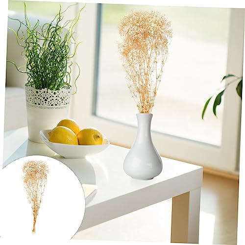 Arreglo de flores secas Gypsophila para decoración miniatura 5