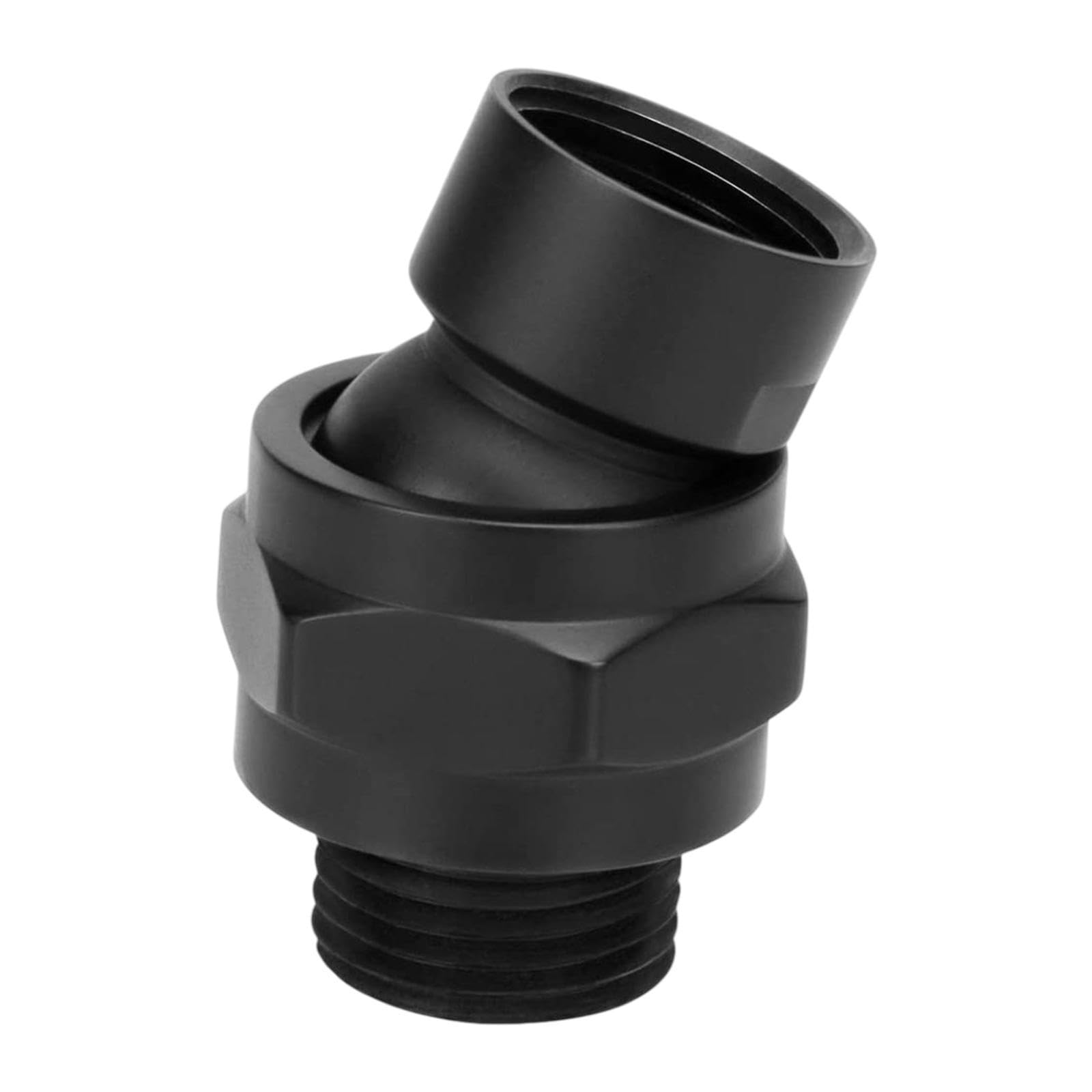 Raccord tête pivotant en cuivre robuste articulation universelle noire durabilité premium