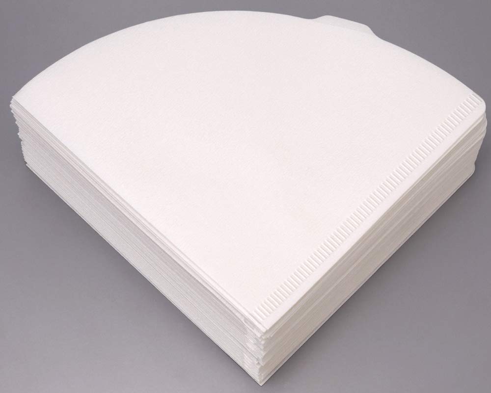 HARIO VCF-03-100W Paper Filter for V60 | 03 W, 1 to 6 tazze | 200 fogli | Bianco