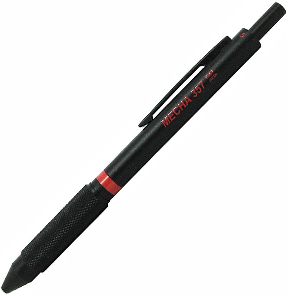 HMP 57 POWERS MECHA 357 Multi Mechanical Pencil Metal 3 in 1 0.3mm 0.5mm 0.7mm Japan