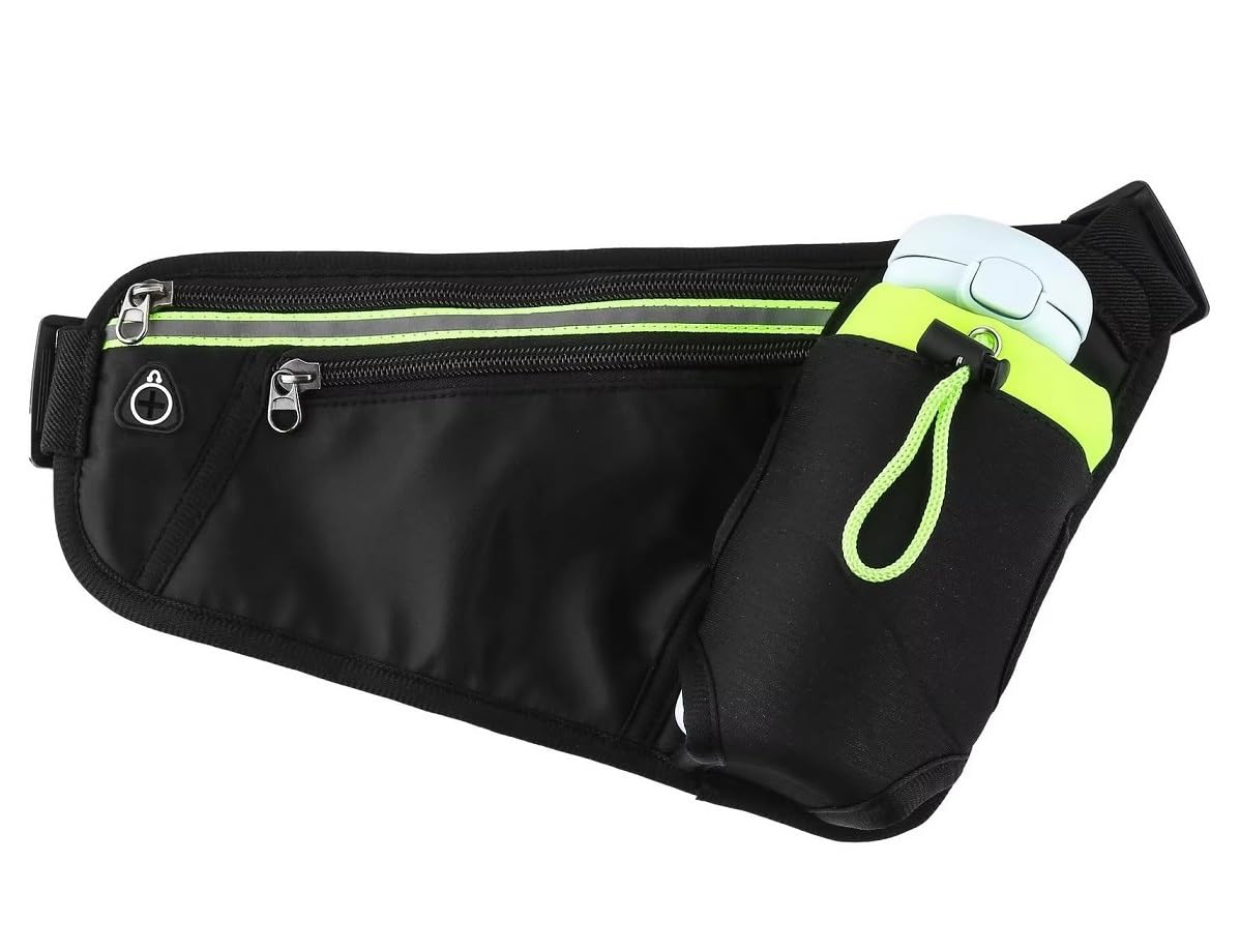 GOTEO Large Waist Bag Pouch for Men and Women Fanny Pack Chest Bag Holds Water Bottle Mobile Phone for Travel Camping Hiking Sports Walking Running-image-34