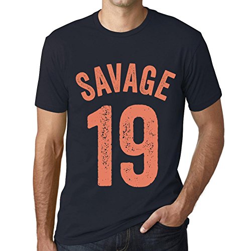 T-shirt homme Savage 19 ans idée cadeau anniversaire vintage nouveauté 2006